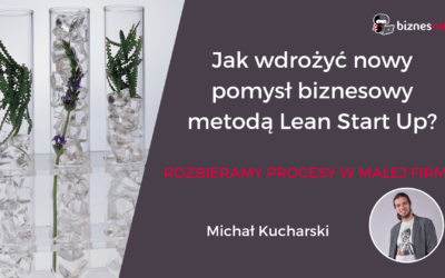 Jak wdrażać pomysł biznesowy metodą Lean Start Up?