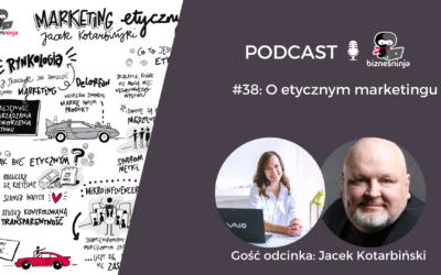 O&nbsp;etycznym marketingu – Jacek Kotarbiński
