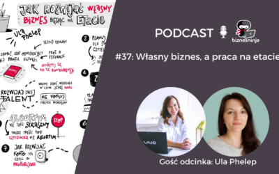Własny biznes a&nbsp;praca na&nbsp;etacie – Urszula Phelep